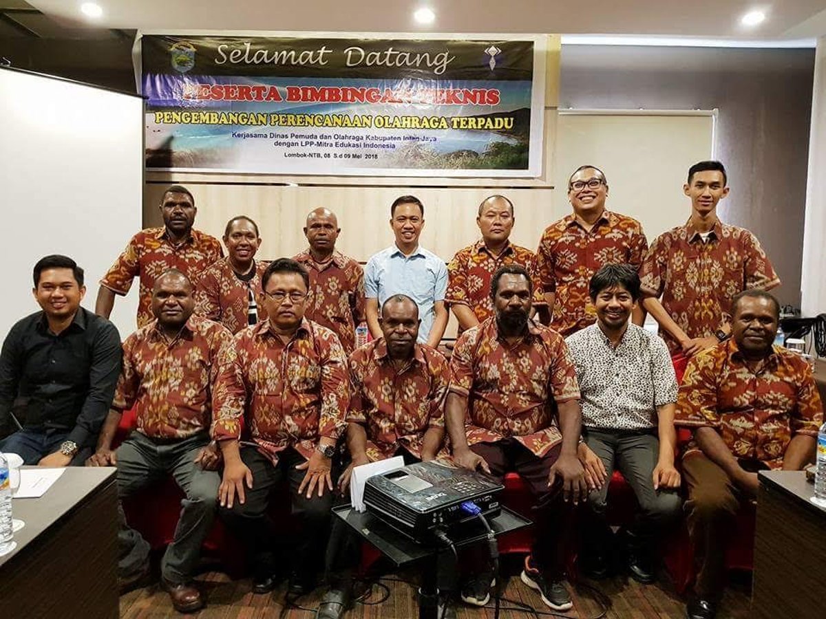 Bimbingan Teknis Perencanaan Keolahragaan Terpadu di Lombok Mataram
